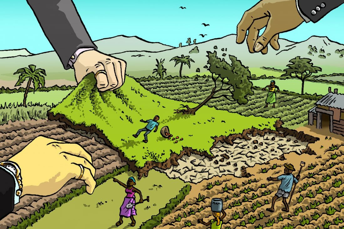In what forms can foreign-invested economic organizations receive land use rights under the new Land Law?