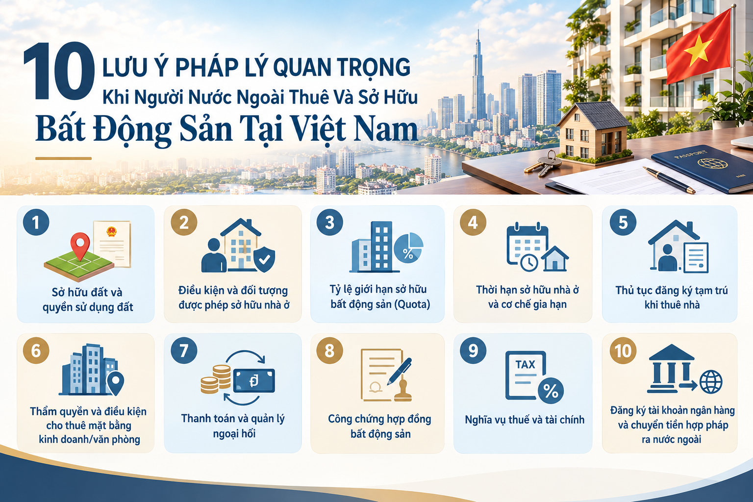 10 Lưu Ý Pháp Lý Quan Trọng Khi Người Nước Ngoài Thuê Và Sở Hữu Bất Động Sản Tại Việt Nam 10 Lưu Ý Pháp Lý Quan Trọng Khi Người Nước Ngoài Thuê Và Sở Hữu Bất Động Sản Tại Việt Nam