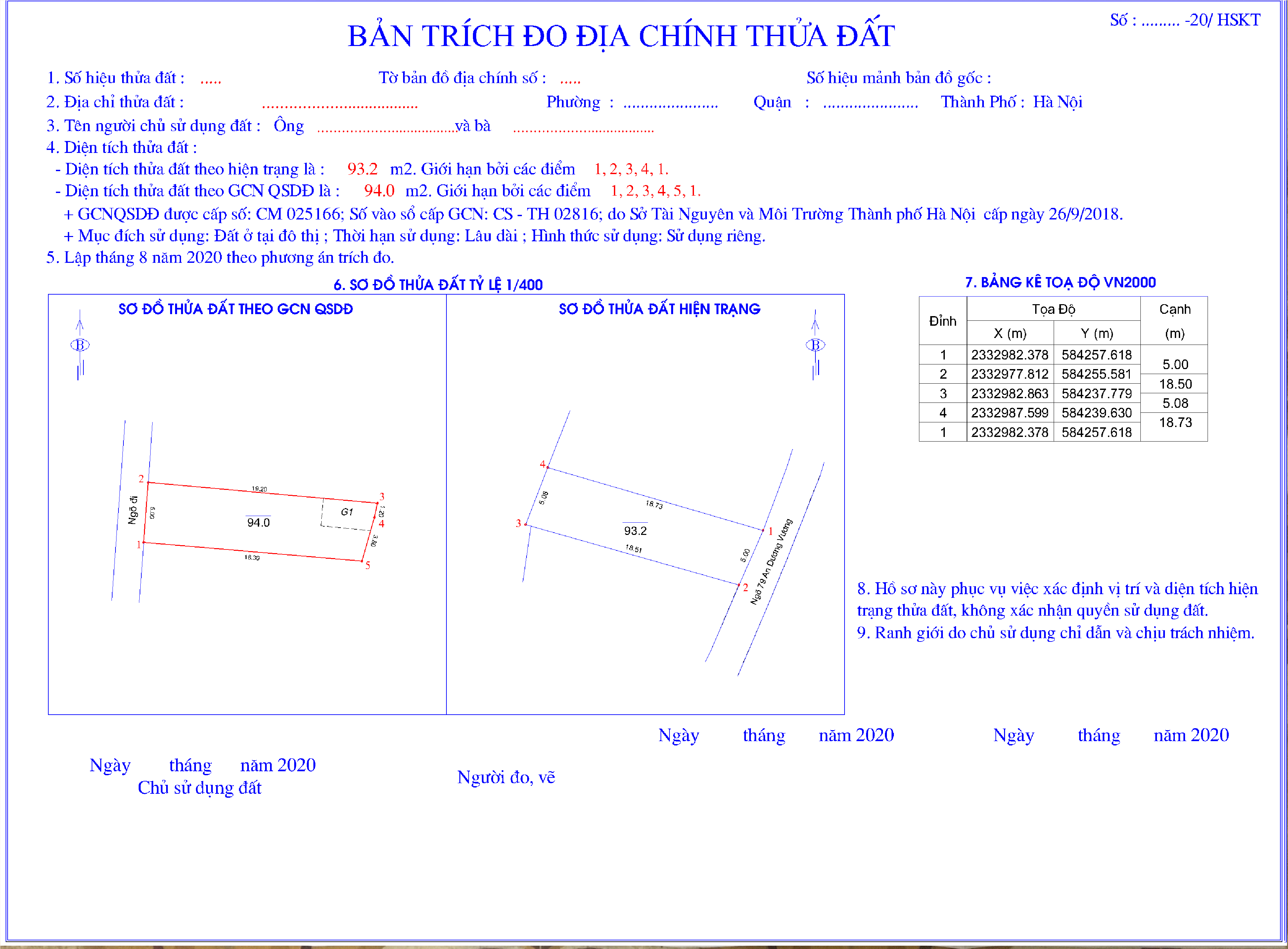 Quy trình thủ tục trích đo địa chính thửa đất mới nhất 2023