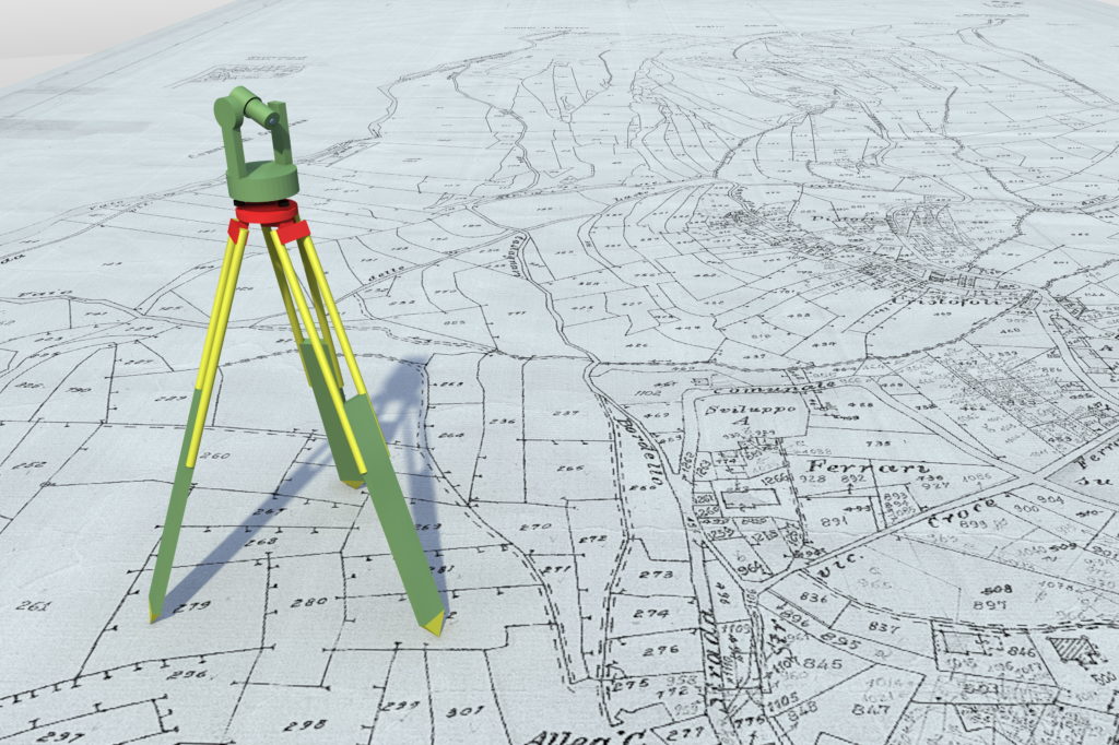What should I do if the land is not named in the cadastral map?