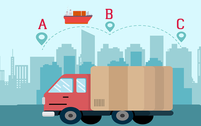 Are transshipped goods subject to customs fees and charges?