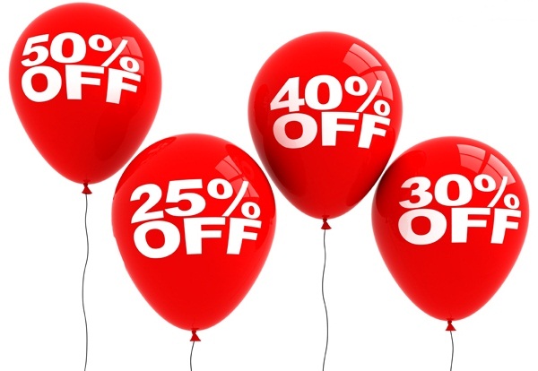 Do sales discounts on goods have to be registered with the Department of Industry and Trade?