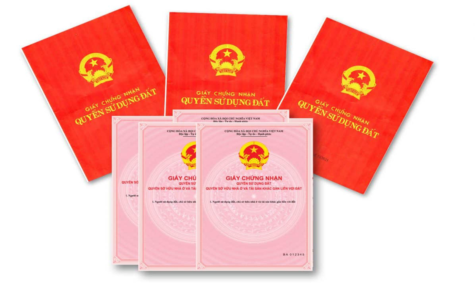 Các giấy tờ làm căn cứ cấp giấy chứng nhận quyền sử dụng đất