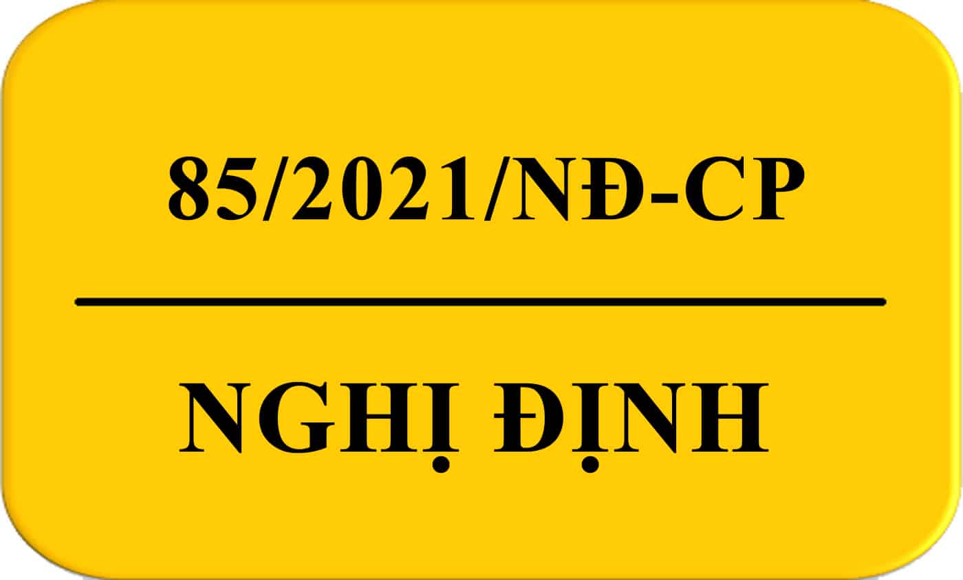 Nghị định 85/2021/NĐ-CP sửa đổi Nghị định 52/2013/NĐ-CP về thương mại điện tử