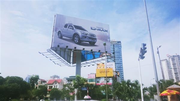 Outdoor advertising licensing service in Vinh Long